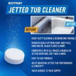 Bath Cleaning Tablets Factory - 12 Pack Professional Residue Remover Tabs