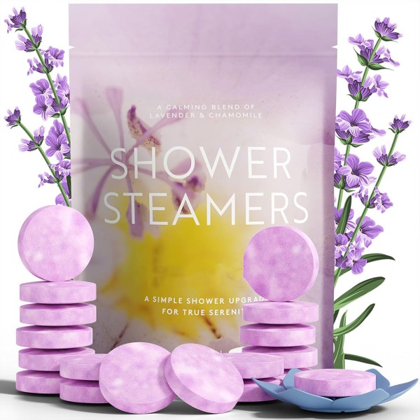 Shower Tablets Manufacturer - Natural Stress Relief Lavender Relaxation