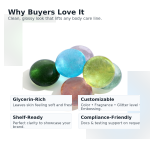 Starry Sky Soap Bar Supplier - Custom Organic Niacinamide Crystal Gemstone