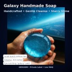 Starry Sky Soap Bar Supplier - Custom Organic Niacinamide Crystal Gemstone