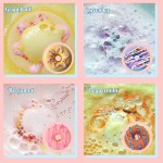 Donut Bath Bomb Manufacturer - 4 Scents Gift Set
