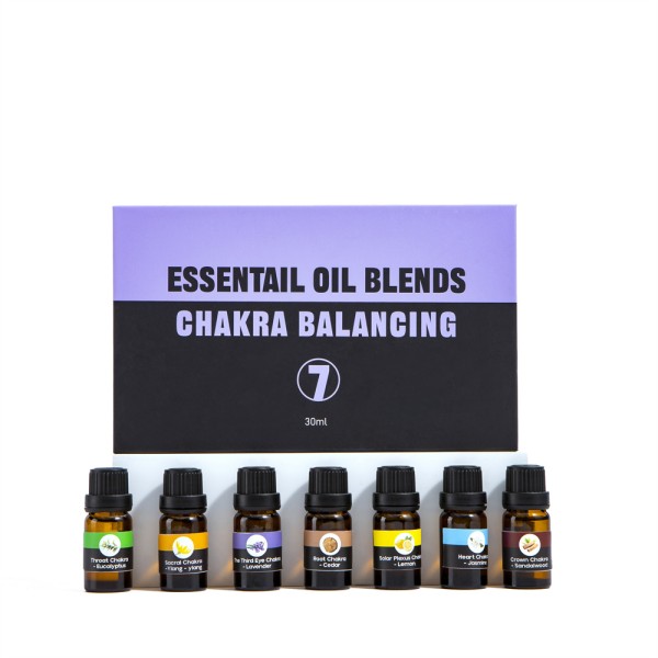 Essential Oil Set Manufacturer - 7 Chakra Diffuser Gift