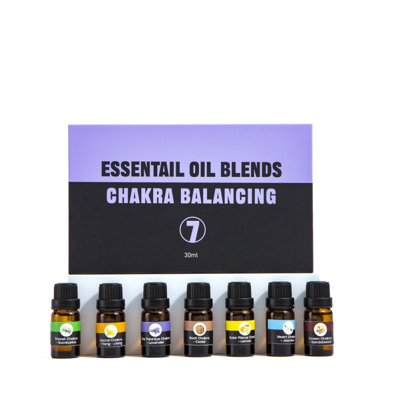 Essential Oil Set Manufacturer - 7 Chakra Diffuser Gift
