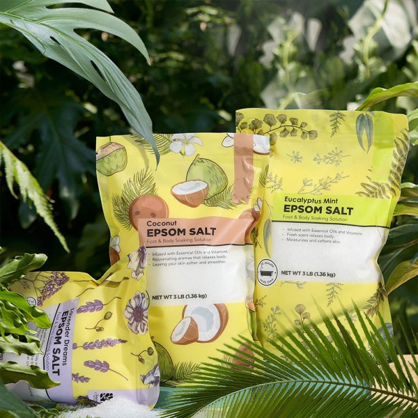 Spa Bath Salt Factory - Coconut Calming Muscular Relax