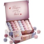 Marbleized Bath Bomb Factory - 30pc Spa Gift Set
