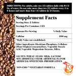 Caffeine Tablets Manufacturer - OEM Advanced Athlete 200mg Immunity Booster