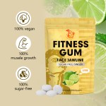 Fitness Gum Manufacturer - Private Labels Face Workout Lemon Vegan Chewing
