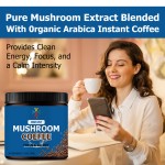 Natural Mushroom Coffee Factory - OEM Factory Reishi Turkey Tail Energy Focus