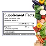 Magnesium Glycinate Capsules Supplier - Private Label Adult Muscles Energy Support