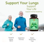 Lung Cleanse Capsules Factory - OEM Herbal Respiratory Health Breathing Support