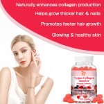 Vegan Collagen Gummy Supplier - Private Label Thicker Hair Nails Vitamin C