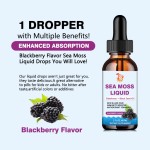 Sea Moss Liquid Drops Manufacturer - Premium Elderberry 7 in 1 Immune Booster