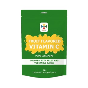 Vitamin C Lollipops Manufacturer - High Potency 10pcs Fruit Candy Kids Immunity