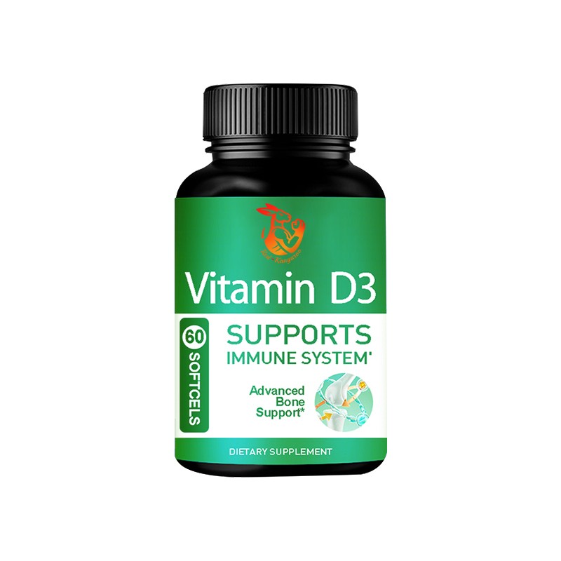 Vitamin D3 Softgel Factory - OEM ODM Immune Health 5000 IU Capsules