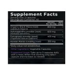 Black Maca Capsules Factory - OEM Fenugreek Ashwagandha Energy Boost Adult
