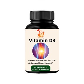 Vitamin D3 Softgel Manufacturer - Customizable 5000 IU Immune Health Adult