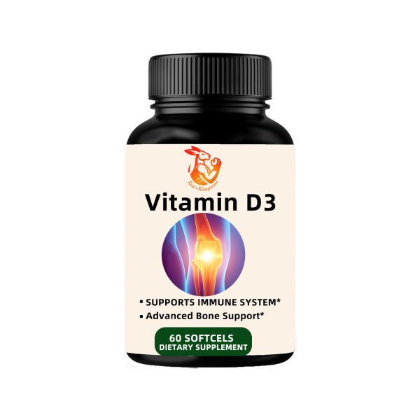 Vitamin D3 Softgel Manufacturer - Customizable 5000 IU Immune Health Adult
