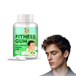 Face Jawline Gum Factory - Hot Sale Masseter Muscle Vegan Chewing Natural