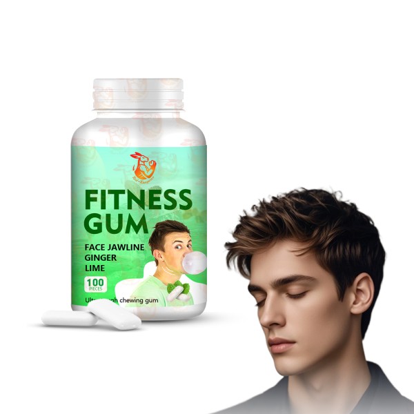 Face Jawline Gum Factory - Hot Sale Masseter Muscle Vegan Chewing Natural