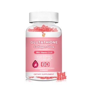 Collagen Gummies Supplier - OEM Strawberry Biotin Vitamin C Hair Skin