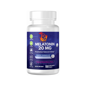 Melatonin Tablets Manufacturer - Factory Wholesale Vegan Natural Sleep Tablets
