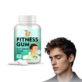 Face Jawline Gum Manufacturer - High Quality Ginger Lime Jaw Muscle Defined