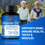 Vitamin D3 Softgel Supplier - Customization Label Immune 50000 IU Softgels