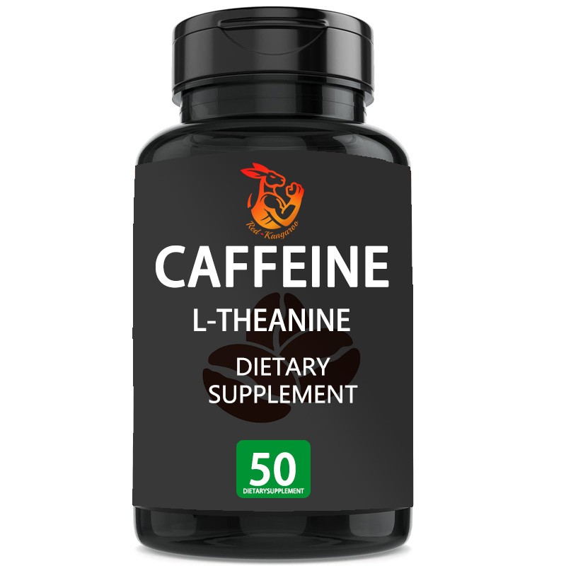 Caffeine Softgels Factory - OEM L-Theanine Energy Clean Focus Adult