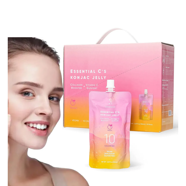 Konjac Jelly Supplier - OEM Essential Low Calorie Drinkable Vitamin C Adult