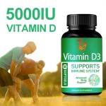 Vitamin D3 Softgel Factory - OEM Factory Supply Bone Immune Health Dietary