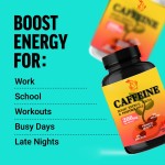 Caffeine Tablets Factory - OEM Fast Acting Energy Focus Performance Herbal