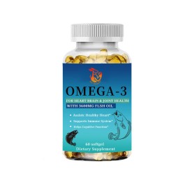 Omega-3 Softgel Manufacturer - OEM Factory Supply Heart Brain Joint Health