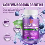 Creatine Gummies Factory - OEM Monohydrate Energy Muscle Growth Sports