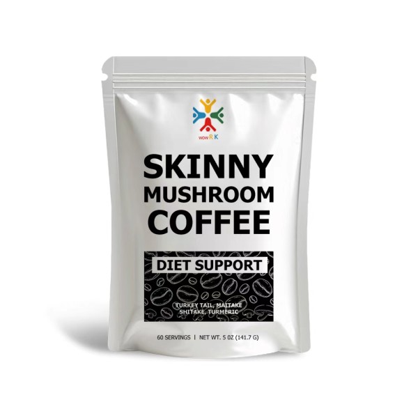 Skinny Mushroom Coffee Manufacturer - Wholesaler Private Label Shitake Fat Reduction