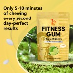 Fitness Gum Manufacturer - Private Labels Face Workout Lemon Vegan Chewing