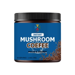 Natural Mushroom Coffee Factory - OEM Factory Reishi Turkey Tail Energy Focus
