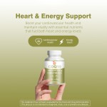 COQ10 Capsules Factory - OEM Health Heart Immune Organic Vegan Halal