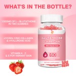 Collagen Gummies Supplier - OEM Strawberry Biotin Vitamin C Hair Skin