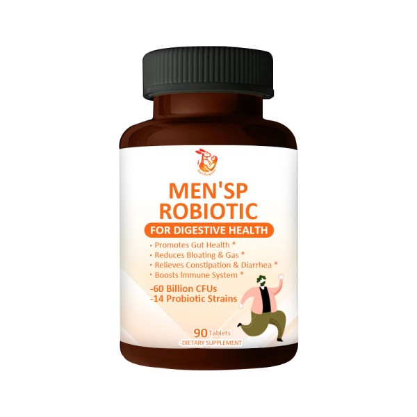 Men Probiotic Tablets Supplier - OEM ODM Digestive Health 100 Billion CFUs