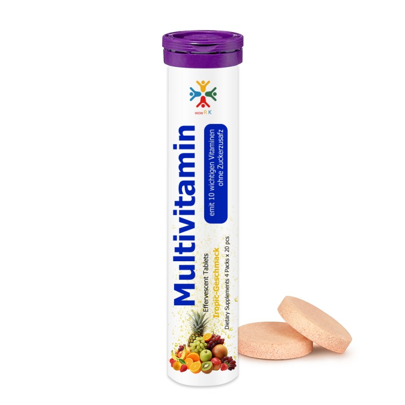Multivitamin Effervescent Tablets Manufacturer - ODM Custom 10 Vitamins Immunity Energy
