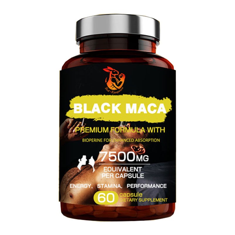 Black Maca Capsules Manufacturer - Factory Supply Mens Libido Sexual Drive