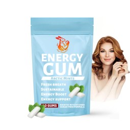 Energy Gum Factory - Wholesale Custom Fresh Breath Caffeine Supplement Goods
