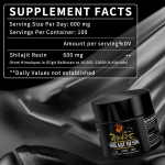 Shilajit Resin Factory - Factory Price Boost Energy 600mg Men Women