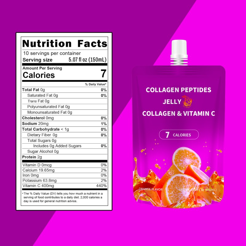 Collagen Peptides Jelly Supplier - High Quality Health Supplements Skin Hydration