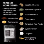 Maca Coffee Powder Factory - In Stock Herbal Energy Endurance Root Drink