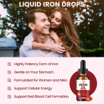 Iron Liquid Drops Supplier - Factory Wholesale Red Blood Cells Vitamin C Women
