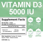 Vitamin D3 Softgel Factory - OEM Factory Supply Bone Immune Health Dietary