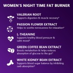 Night Time Fat Burner Factory - OEM Women Metabolism Digestion Support Capsules