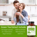 Green Tea Capsules Manufacturer - OEM 6000mg Strength Mental Focus Heart Health