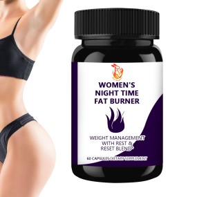 Night Time Fat Burner Factory - OEM Women Metabolism Digestion Support Capsules